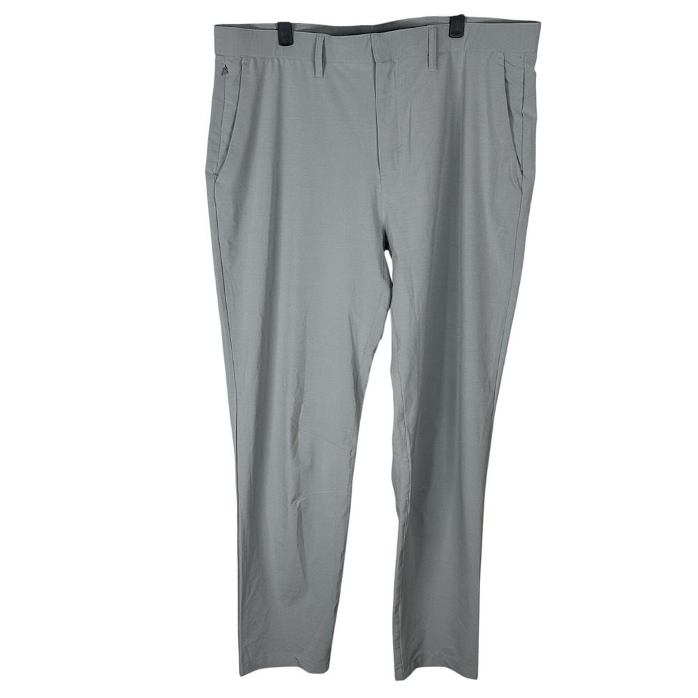 Fabletics The Only Pant Mens Size XL Gray Performance Golf Athletic Lightweight‎